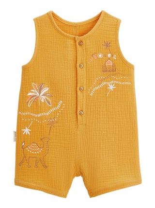 Combishort bébé en gaze de coton Liwa