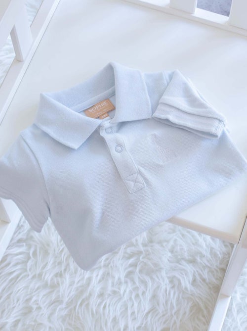 Combishort bébé en maille piquée - Kiabi