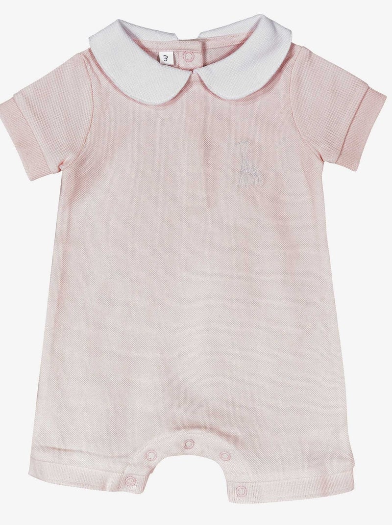Combishort bébé Sophie La Girafe® Rose - Kiabi
