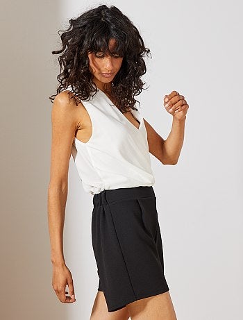 Combishort cache cœur - Kiabi