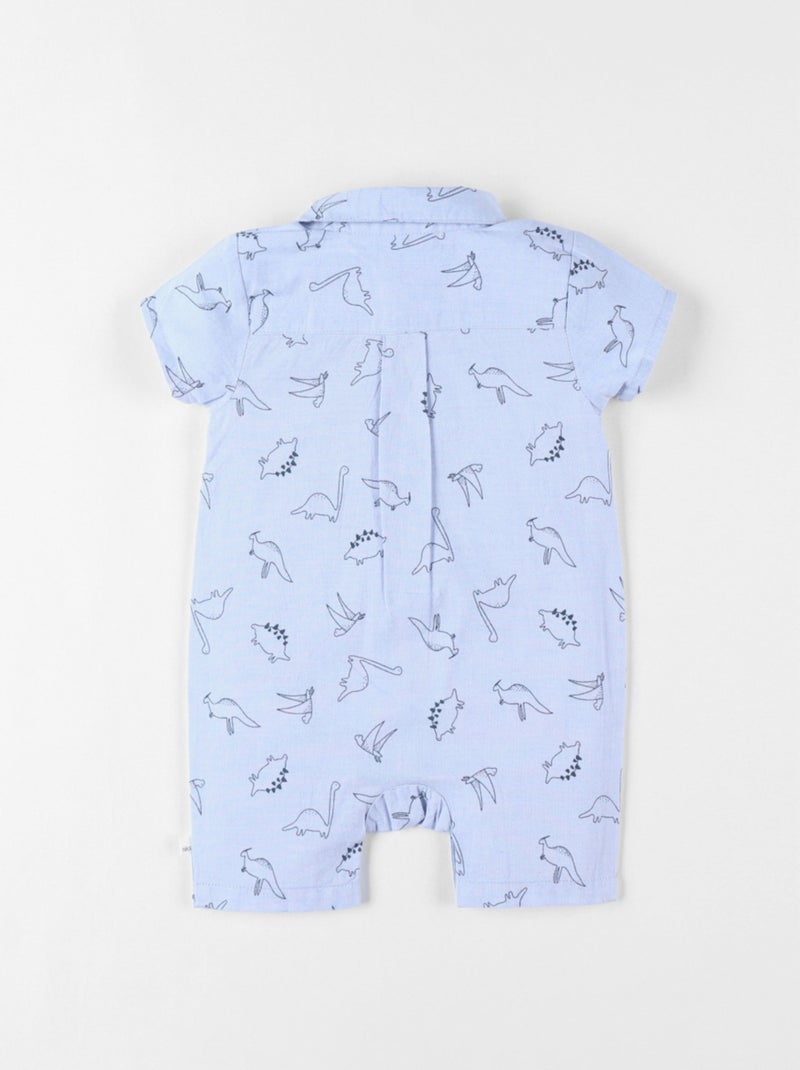 Combishort cérémonie dinos, Noukie's Bleu - Kiabi