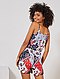     Combishort croisé et imprimé vue 2
