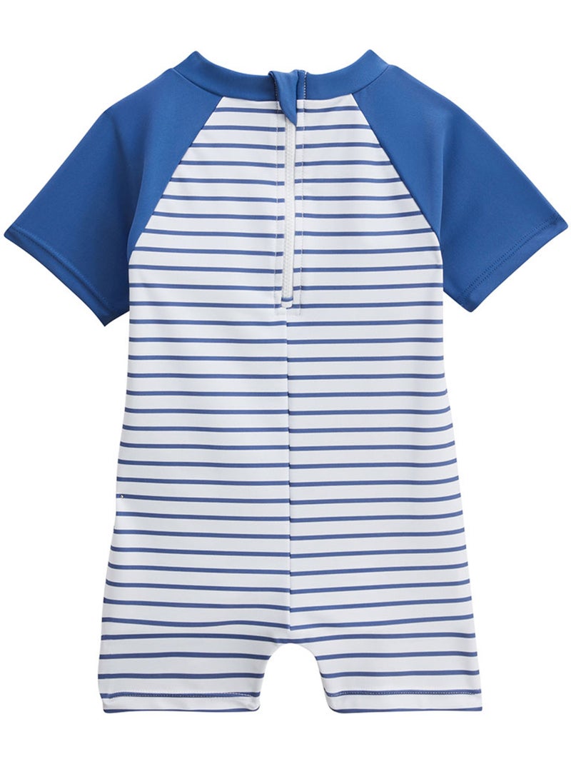 Combishort de bain bébé Brasilia Bleu - Kiabi