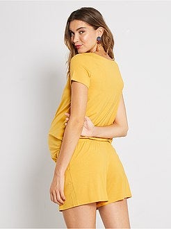 Combishort de maternité - Kiabi