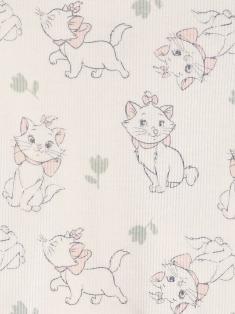 Combishort denim + T-shirt imprimé 'Marie' des 'Aristochats' - 2 pièces Marie - Kiabi