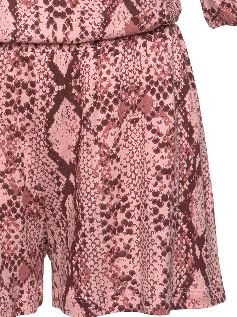 Combishort estival Snake Multicolore - Kiabi