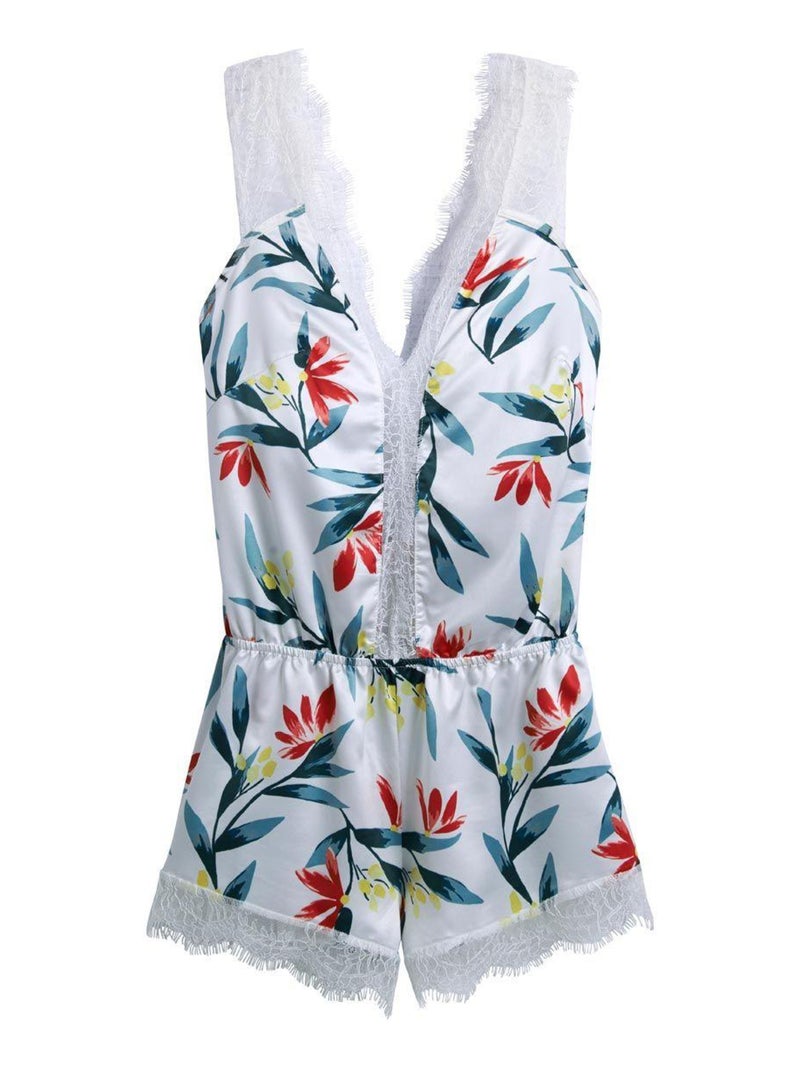 Combishort ETOURDIE - Camille Cerf & Pomm'Poire Blanc - Kiabi