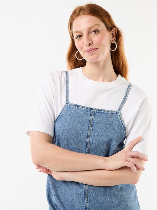 Combishort forme salopette - Kiabi