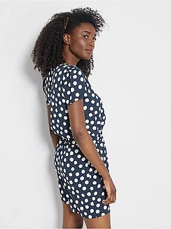 Combishort imprimé 'pois' - Kiabi