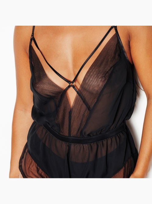 Combishort jaylena - rougegorge lingerie - Kiabi Combishort jaylena - rougegorge lingerie - Kiabi