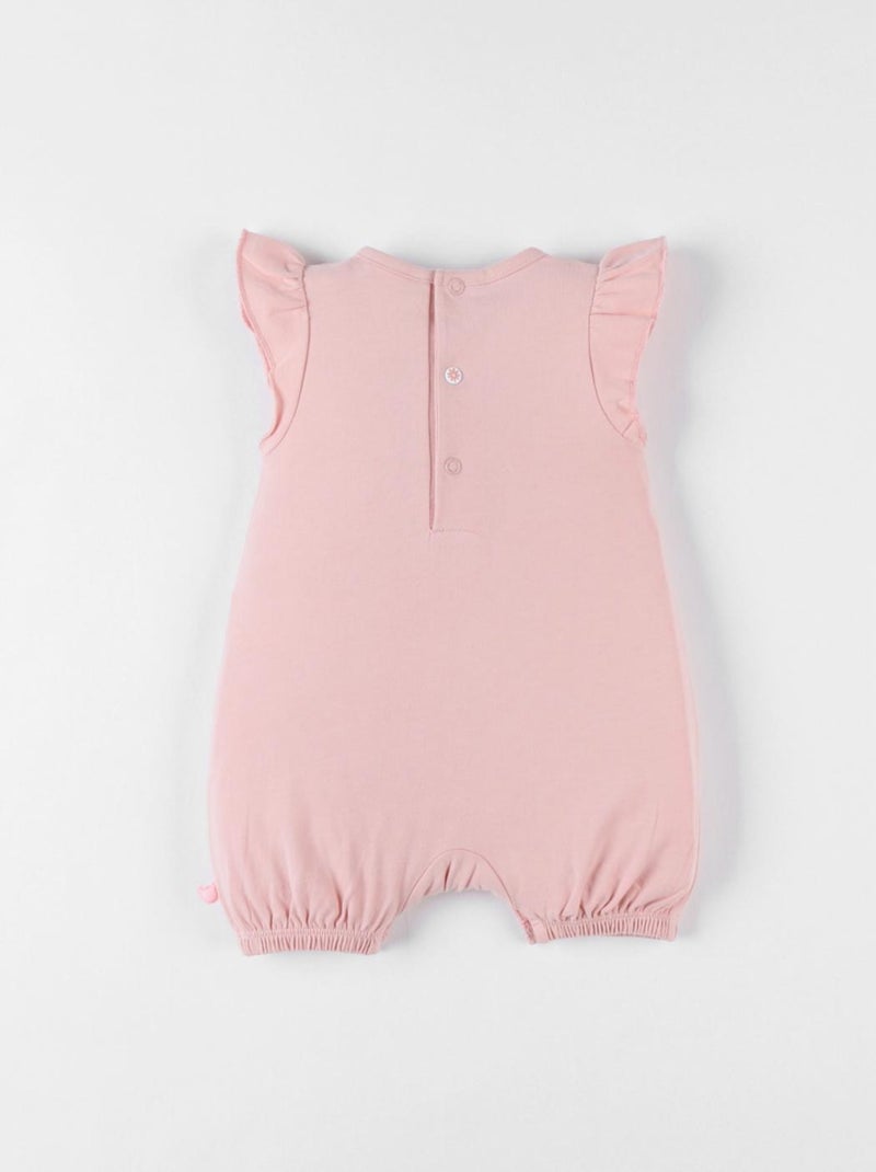 Combishort lapin en jersey, Noukie's Rose - Kiabi