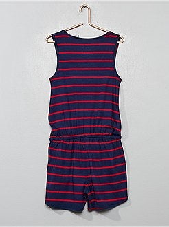 Combishort rayée - Kiabi