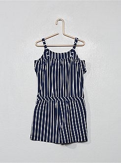 Combishort rayée - Kiabi