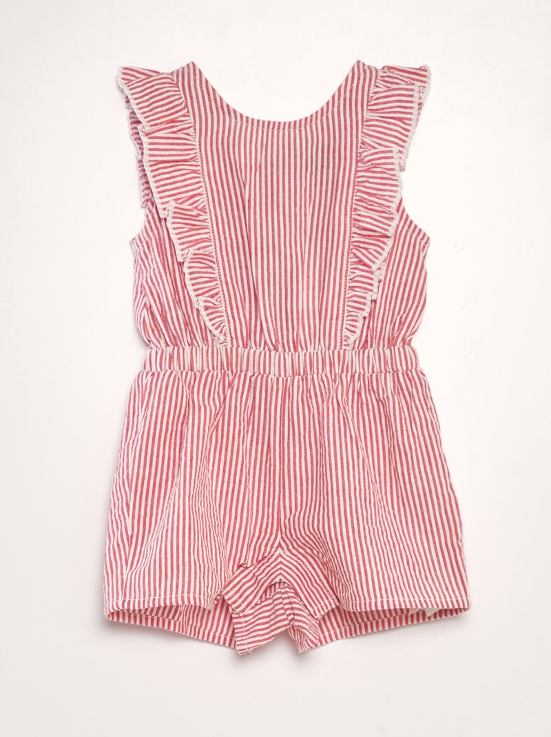 Combishort Rouge - Kiabi
