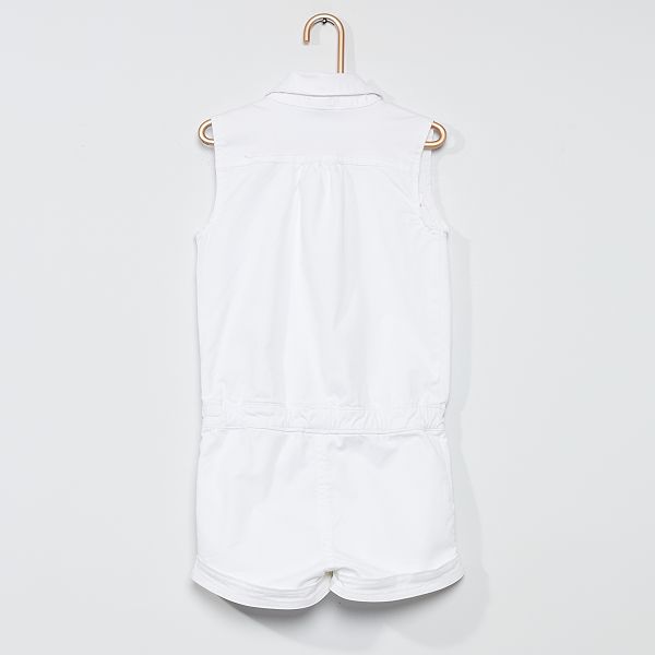 Combishort style chemise Fille 3-12 ans - bleu - Kiabi ...