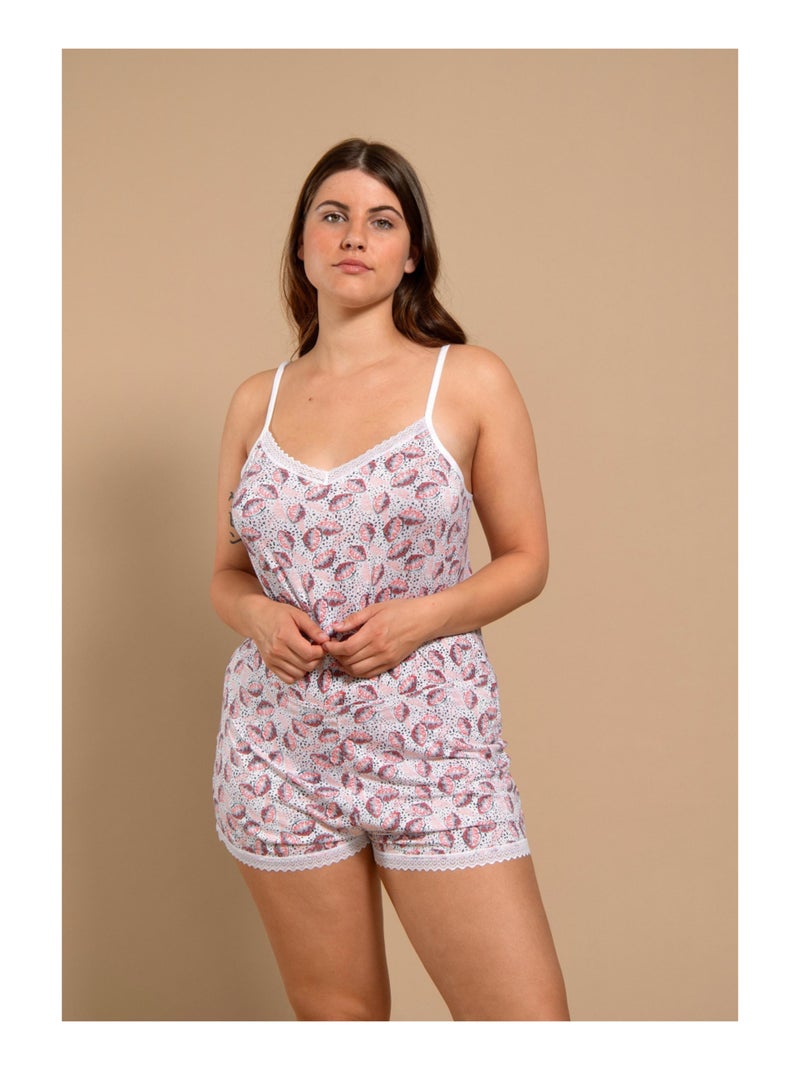 Combishort Tolane Rose - Kiabi