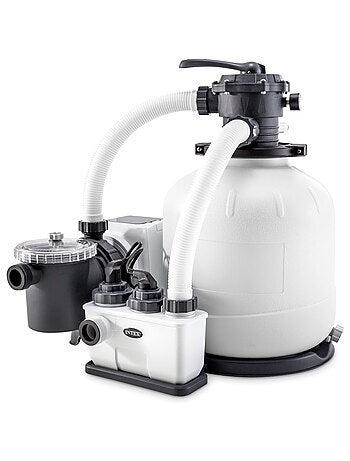 Combo Filtre à sable + Sterilisateur au sel