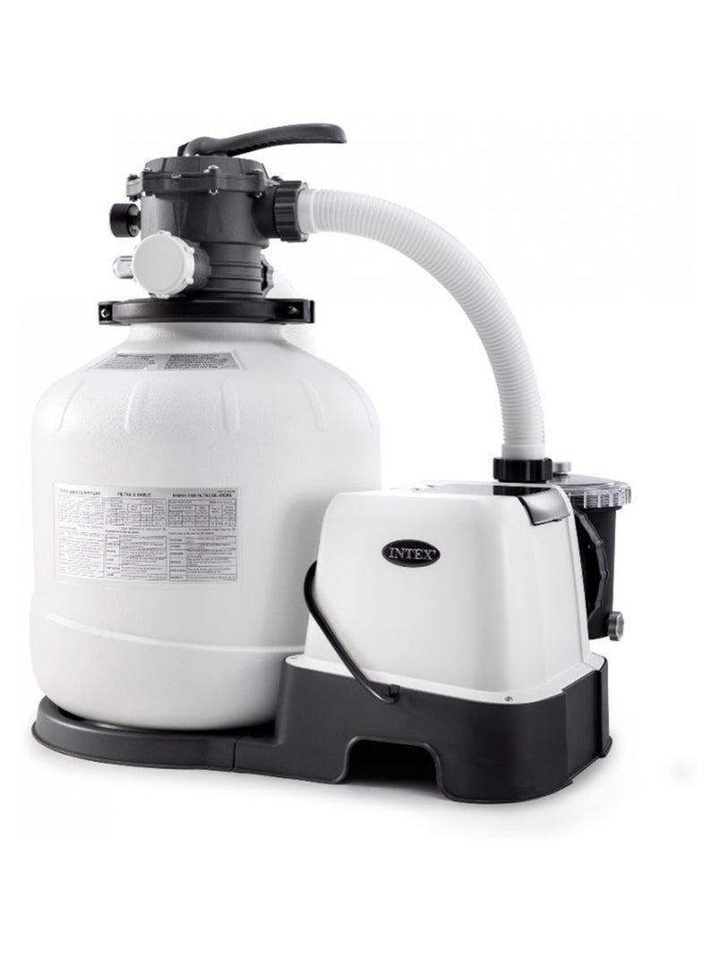 Combo Filtre à sable + Sterilisateur au sel Blanc - Kiabi
