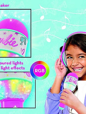 COMBO MICRO BARBIE SOUND + MICRO LIGHT BARBIE SOUND YOUR STYLE