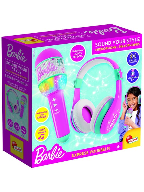 COMBO MICRO BARBIE SOUND + MICRO LIGHT BARBIE SOUND YOUR STYLE - Kiabi