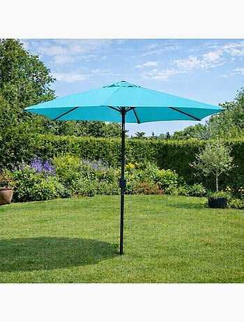 COME Parasol terracotta rond 2,5 x 2,5 m