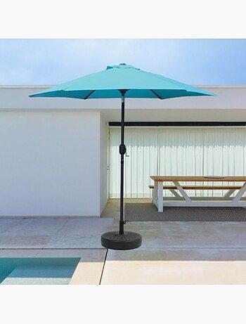 COME Parasol terracotta rond 2,5 x 2,5 m