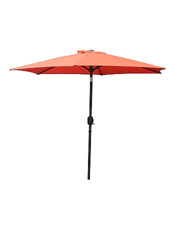 COME Parasol terracotta rond 2,5 x 2,5 m