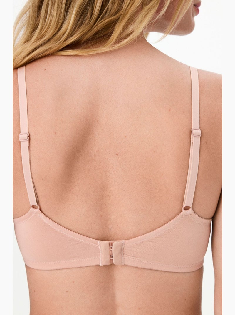 Comfy cosy micro soutien-gorge rembourré penti Rose dragée - Kiabi