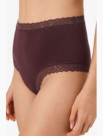 Comfy coton slip taille haute penti