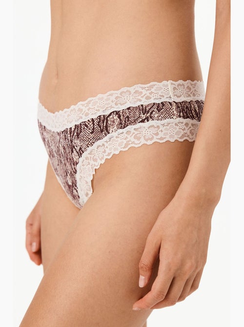 Comfy slip brésilien penti - Kiabi Comfy slip brésilien penti - Kiabi