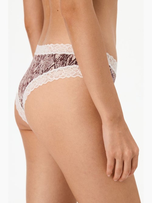 Comfy slip brésilien penti - Kiabi Comfy slip brésilien penti - Kiabi