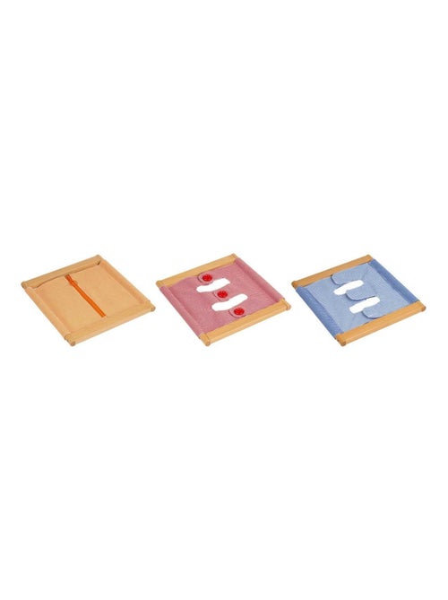 Comme les grands - Cadres d habillage - jeu Montessori - Kiabi