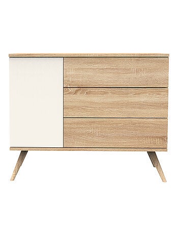 Commode 1 porte et 3 tiroirs - SAUTHON