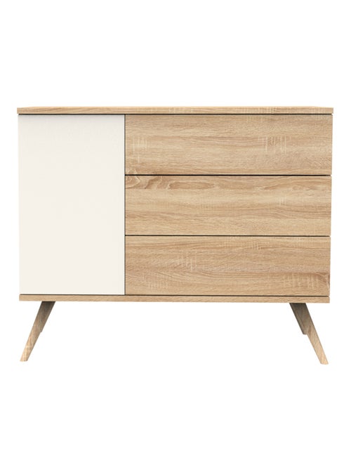 Commode 1 porte et 3 tiroirs - SAUTHON - Kiabi