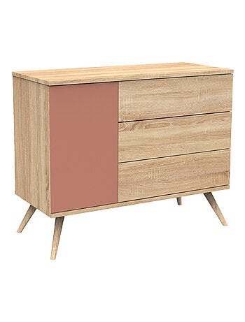 Commode 1 porte et 3 tiroirs - SAUTHON