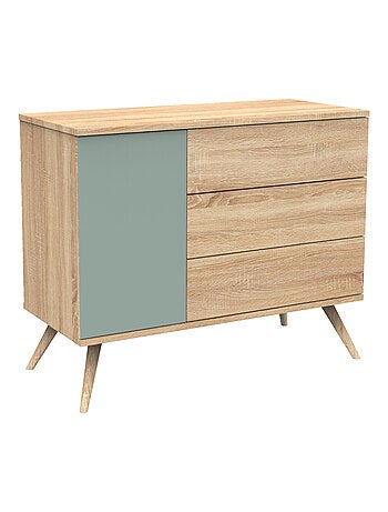 Commode 1 porte et 3 tiroirs - SAUTHON
