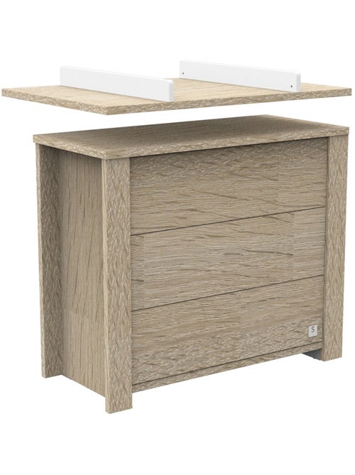 Commode 3 tiroirs - SAUTHON - Kiabi