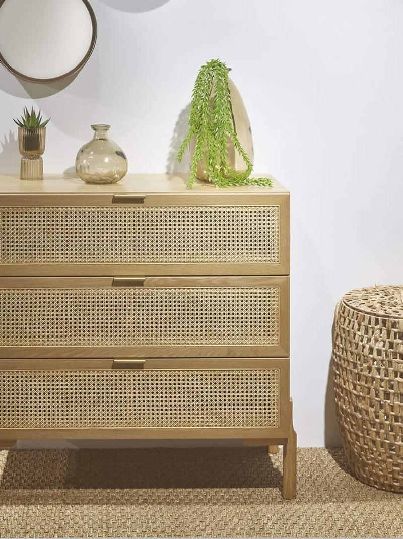 Commode 3 tiroirs Gala - AKITEN RETAIL Marron - Kiabi