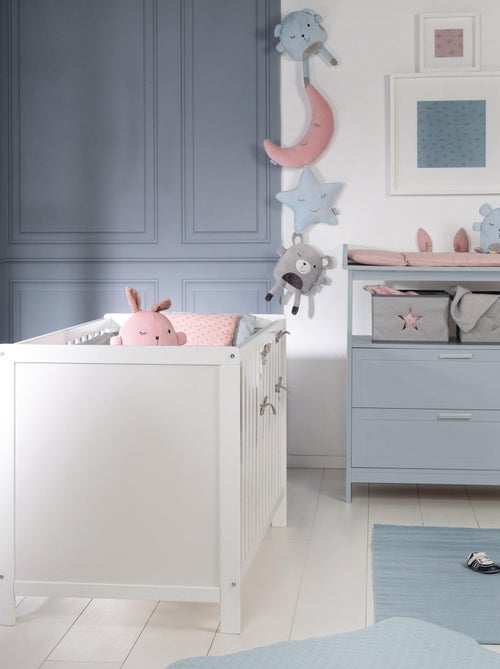 Commode à langer 2 tiroirs + 2 bacs de rangement 'Hamburg' ROBA - Kiabi