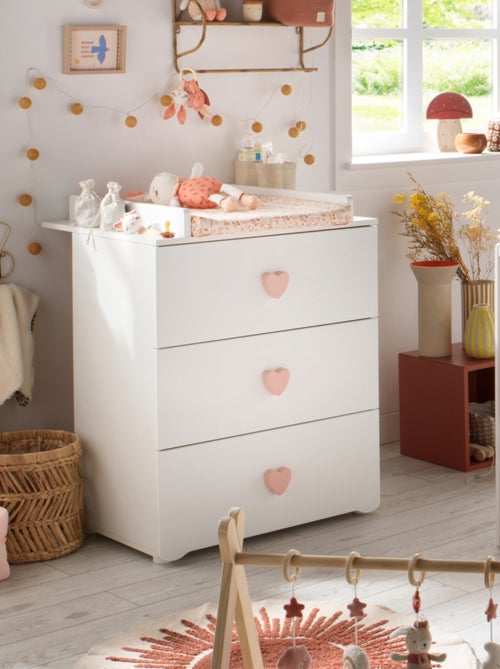Commode à langer 3 tiroirs - BABYPRICE - Kiabi