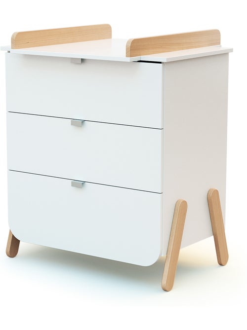 Commode à langer 3 tiroirs en bois pirate - Kiabi Commode à langer 3 tiroirs en bois pirate - Kiabi