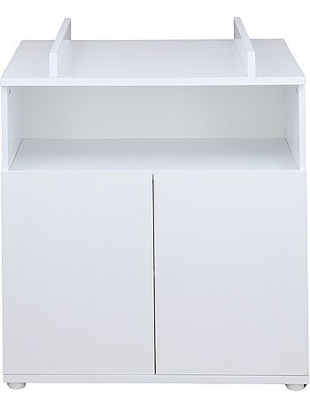 Commode à langer bébé 2 portes - BABYPRICE