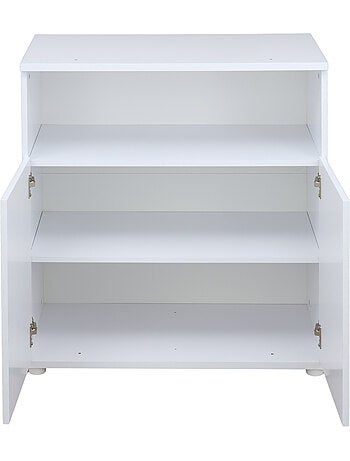Commode à langer bébé 2 portes - BABYPRICE