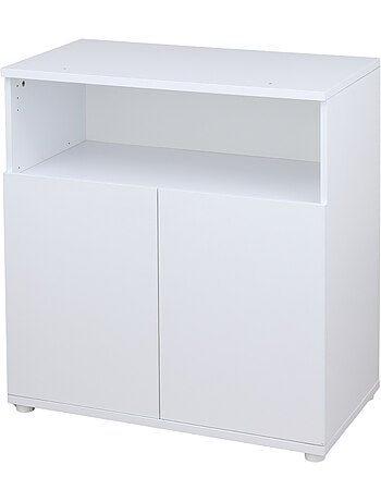 Commode à langer bébé 2 portes - BABYPRICE