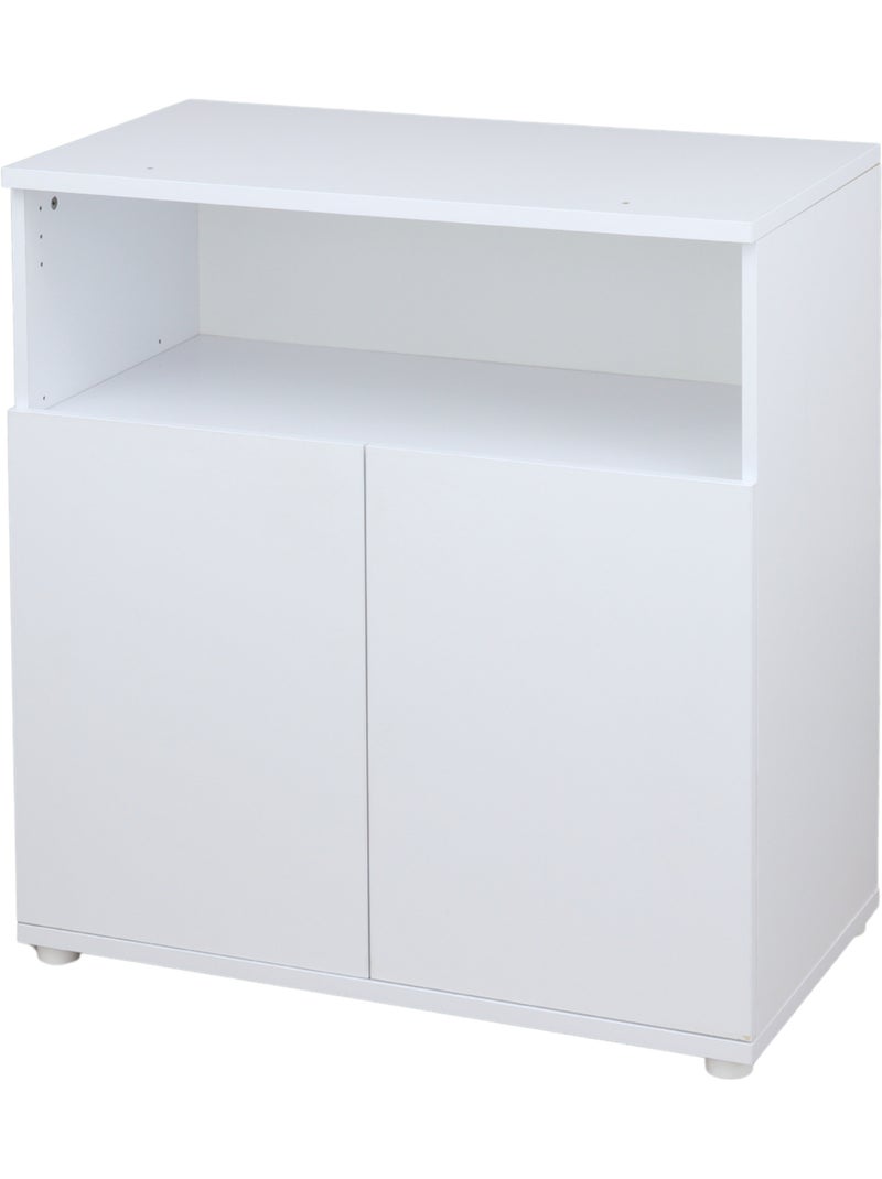 Commode à langer bébé 2 portes - BABYPRICE Blanc - Kiabi