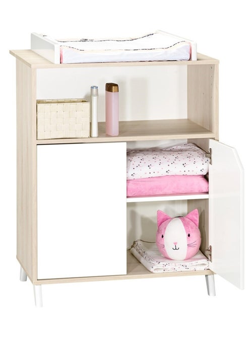 Commode à langer bébé en bois - BABYPRICE - Kiabi