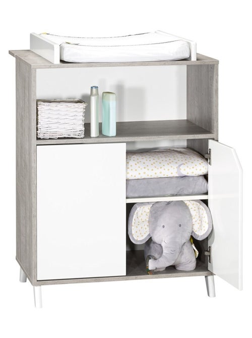 Commode à langer bébé en bois - BABYPRICE - Kiabi