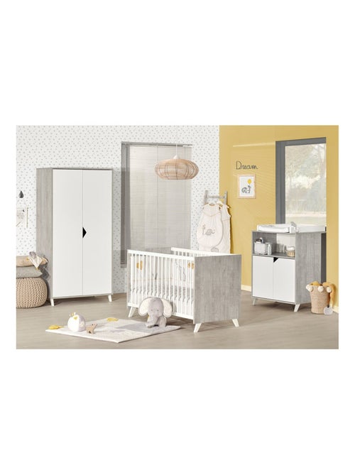 Commode à langer bébé en bois - BABYPRICE - Kiabi