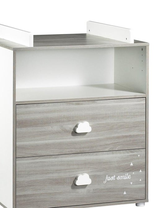 Commode à langer en bois - BABYPRICE - Kiabi