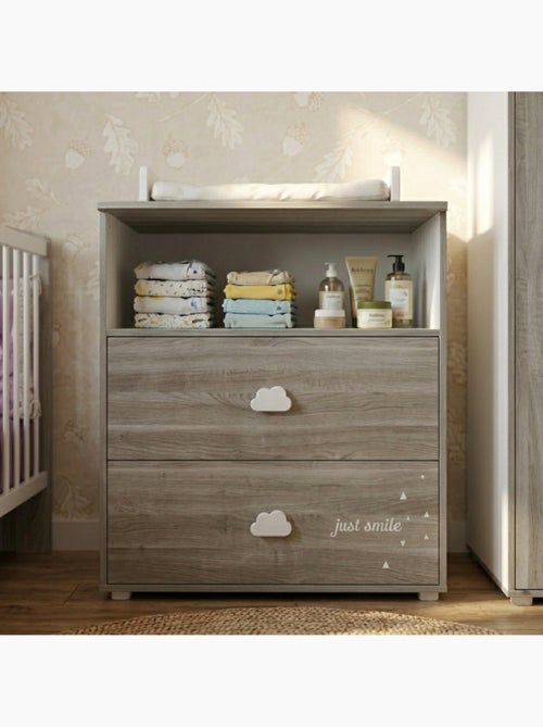 Commode à langer en bois - BABYPRICE - Kiabi
